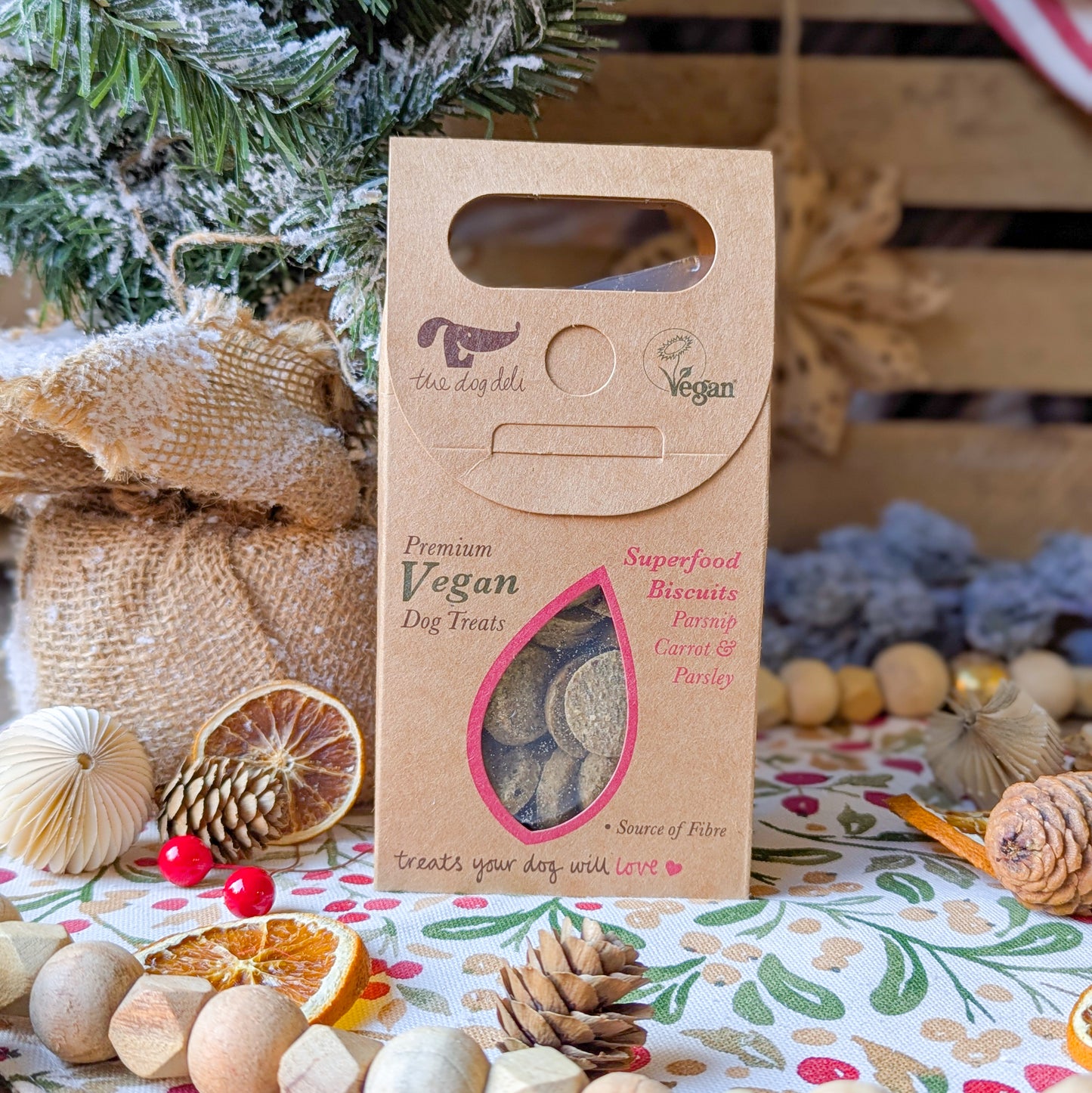The Dog Deli | Parsnip, Carrot & Parsley Superfood Christmas Dog Treats