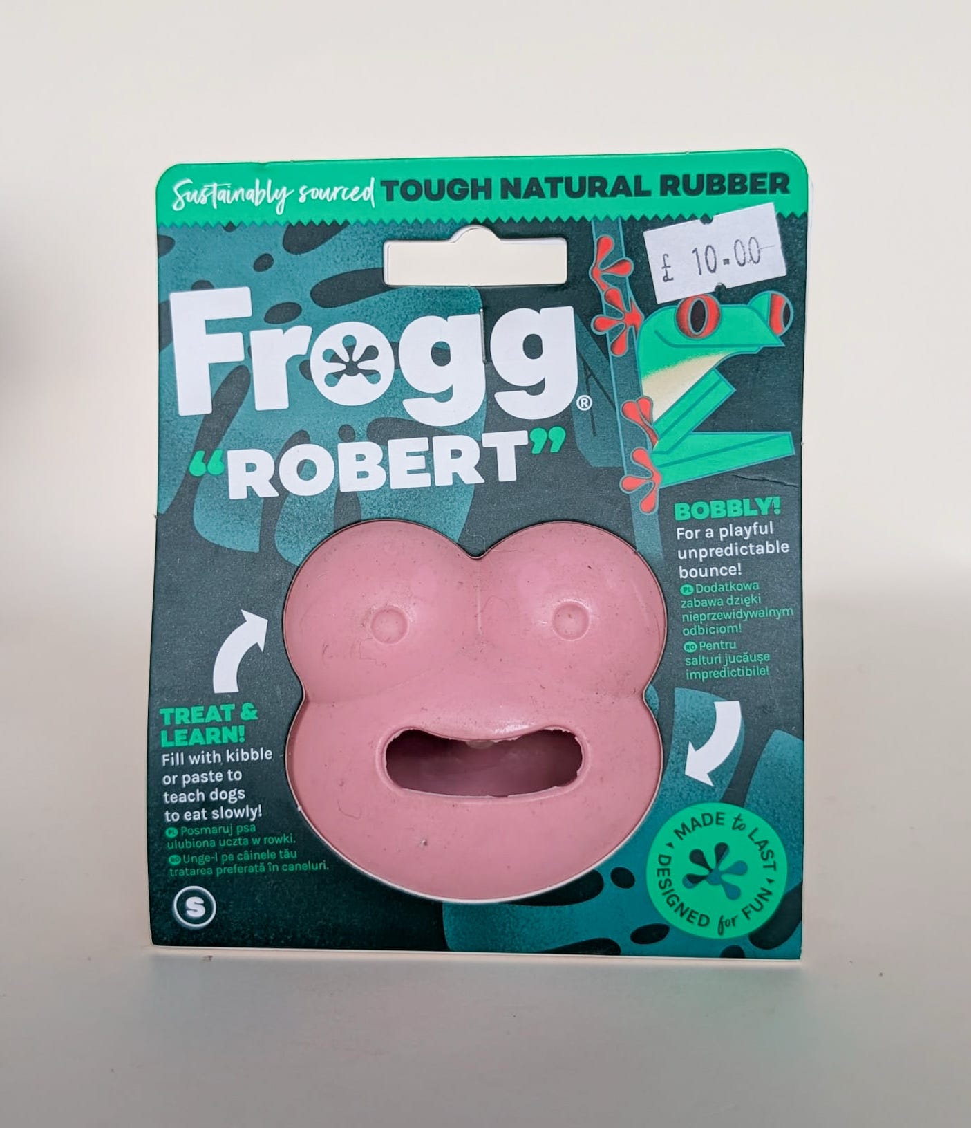 Frogg Robert Interactive Feeding Toy