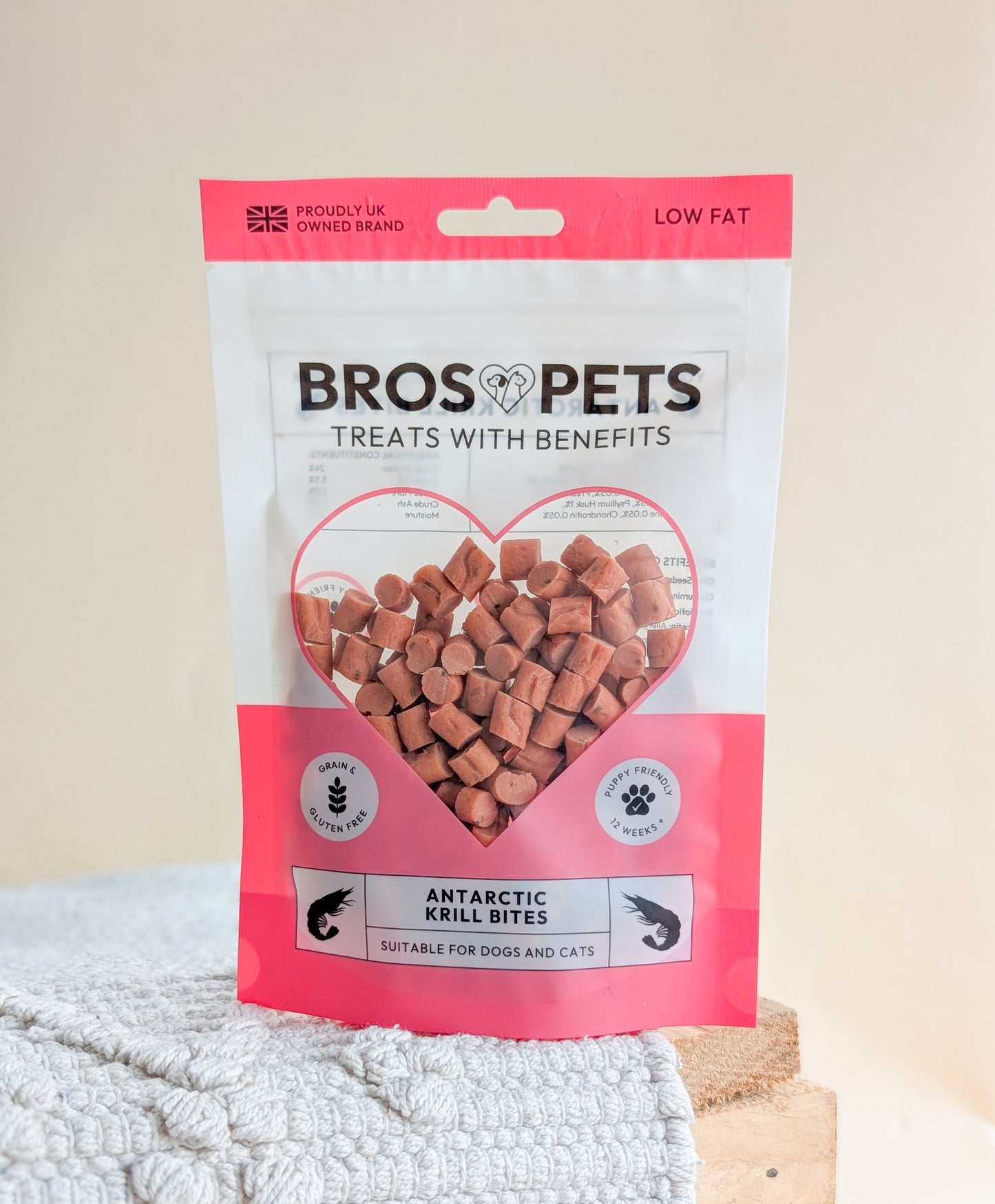 Bros Pets Antarctic Krill Bites | 20% Off 30.6 Only