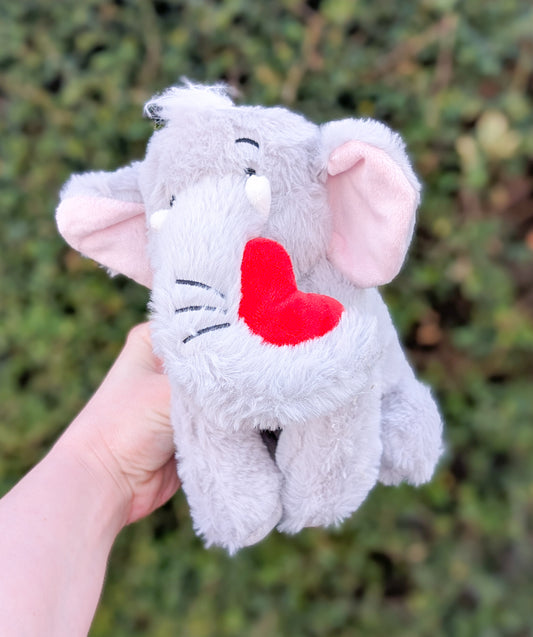 Petface Buddies | Indi Elephant with Heart Plush Toy