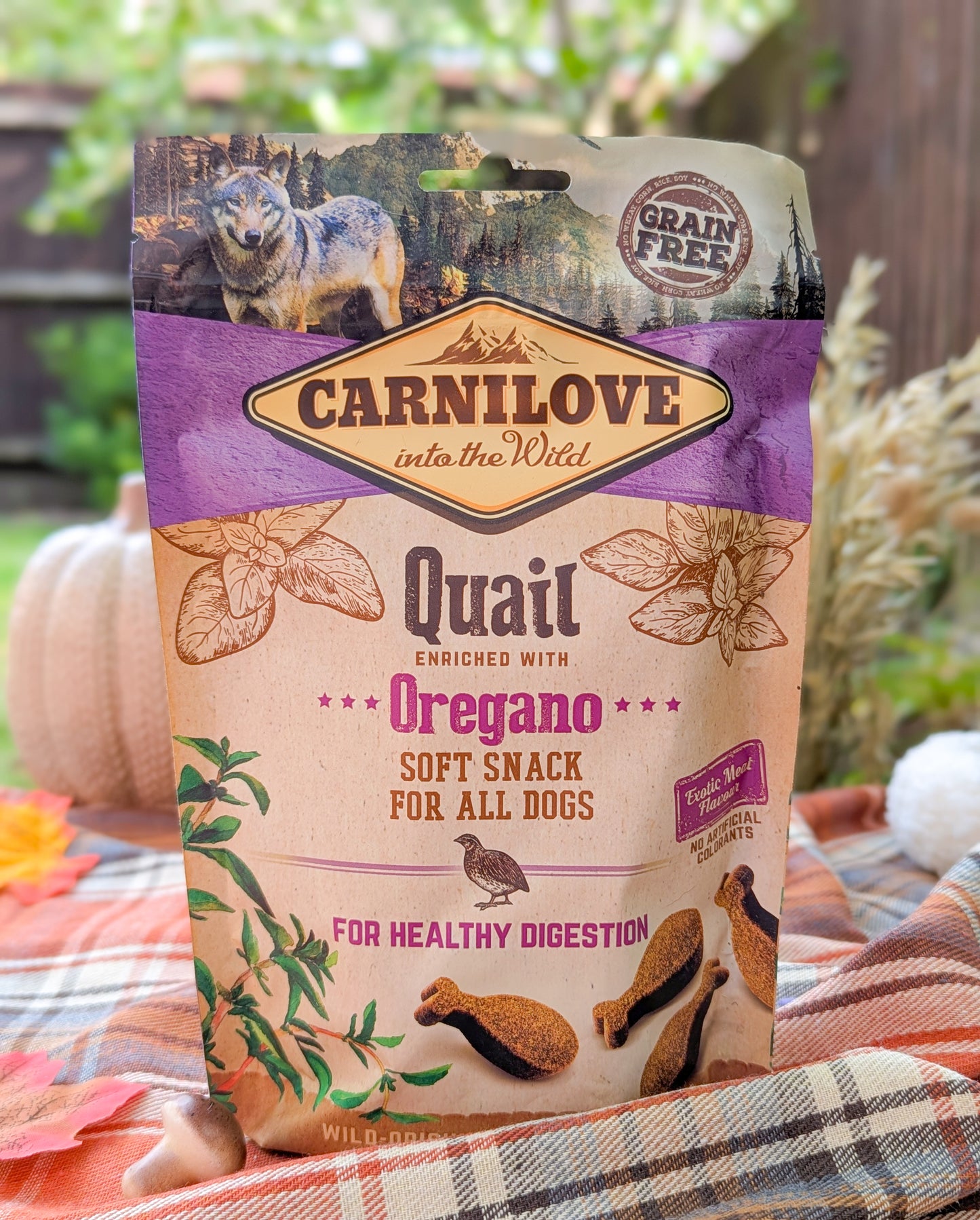 Carnilove Quail with Oregano Dog Treats