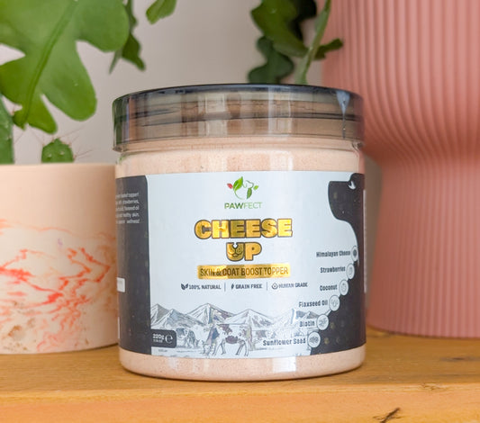 Pawfect Food Toppers | Cheese Up Skin & Coat Boost