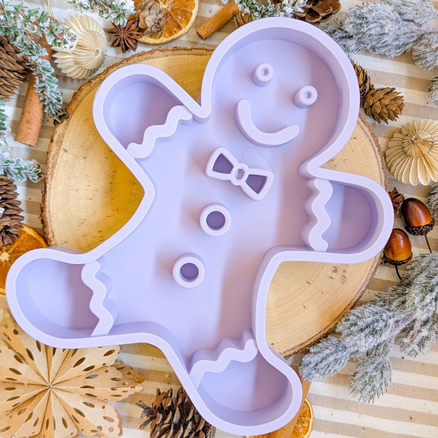 Gingy Gingerbread | Enrichment Slow Feeder &  Lick Mat