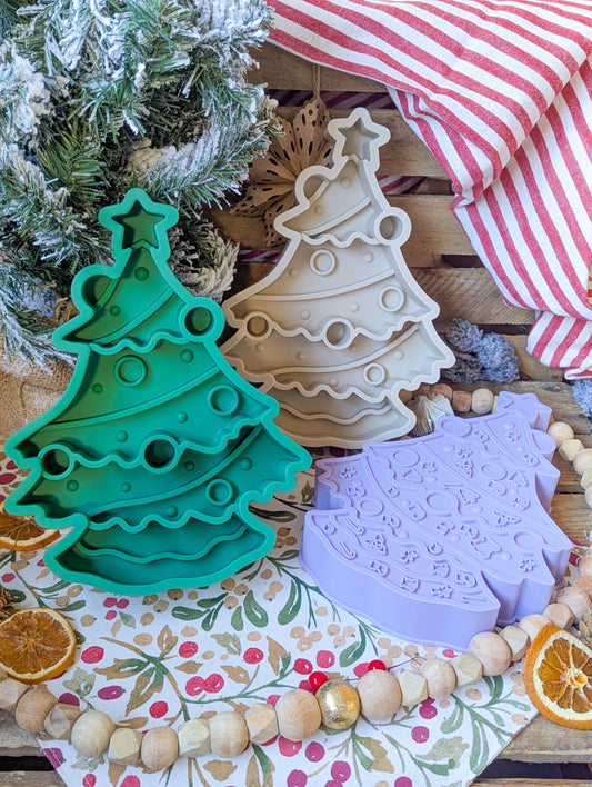 Christmas Tree | Enrichment Slow Feeder &  Lick Mat