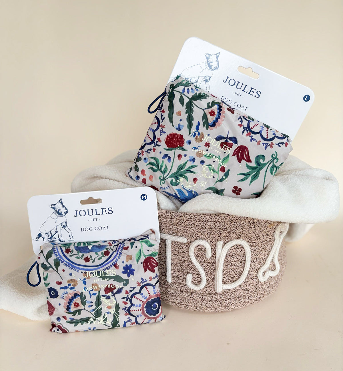 Joules Festival Floral Packaway Jacket | 2 Sizes
