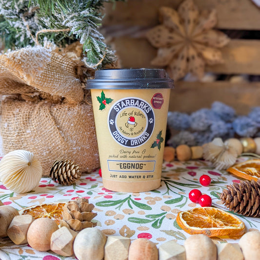 Life Of Riley DIY Doggy Drinks | Starbarks Egg Nog