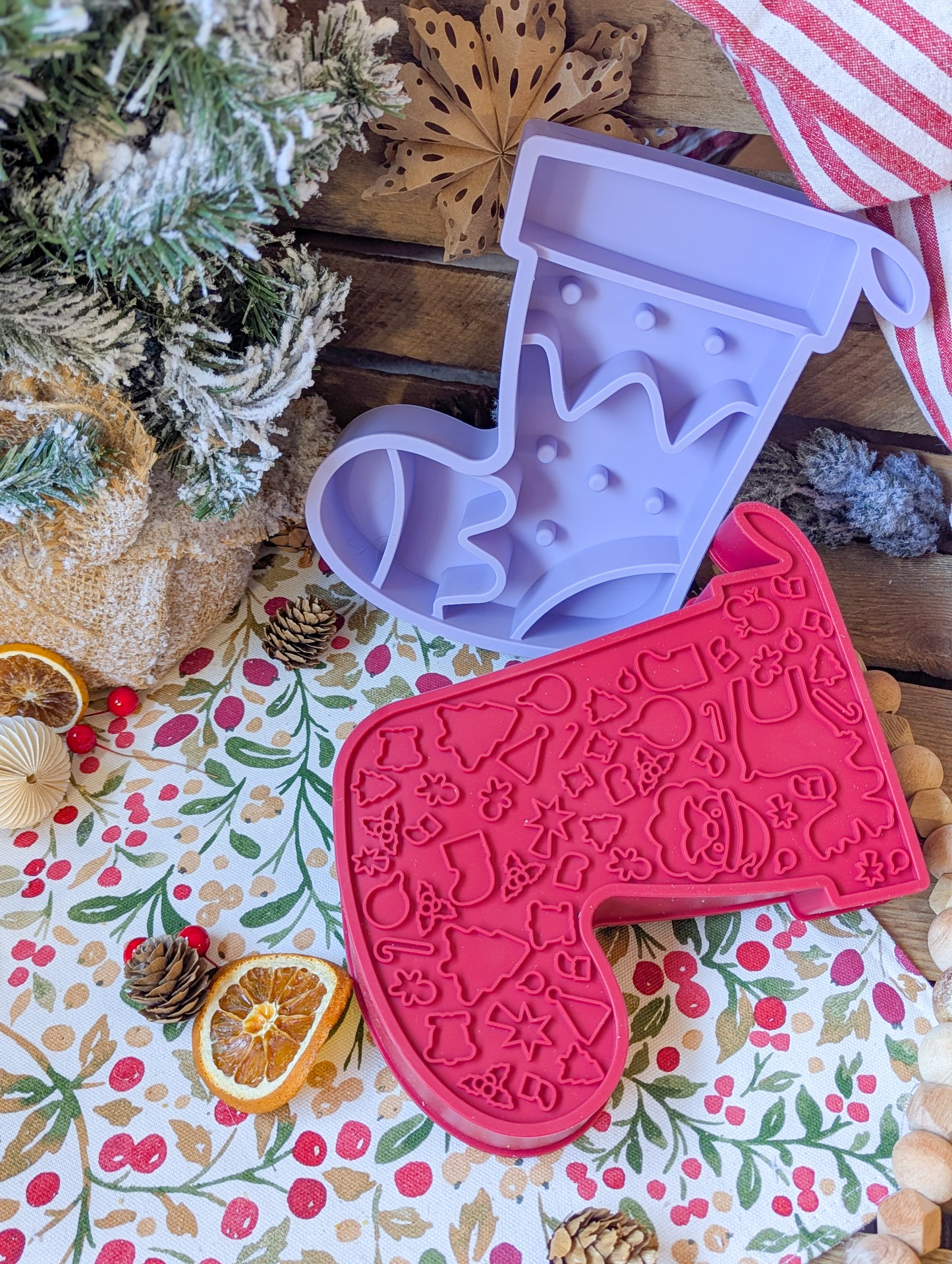 Stocking Snacker | Enrichment Slow Feeder &  Lick Mat