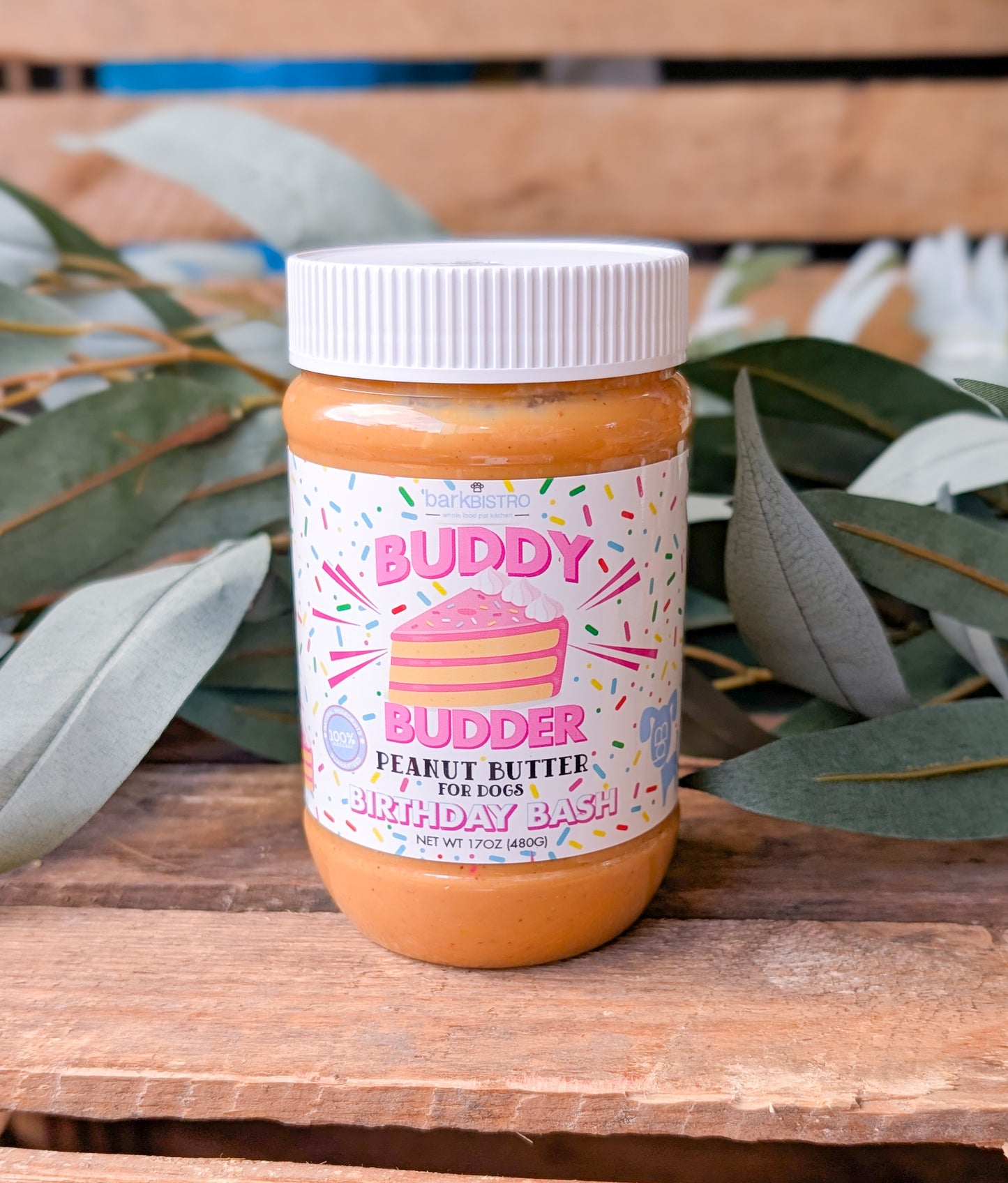 Bark Bistro | Buddy Budder | Flavoured Peanut Butters | 2 Sizes